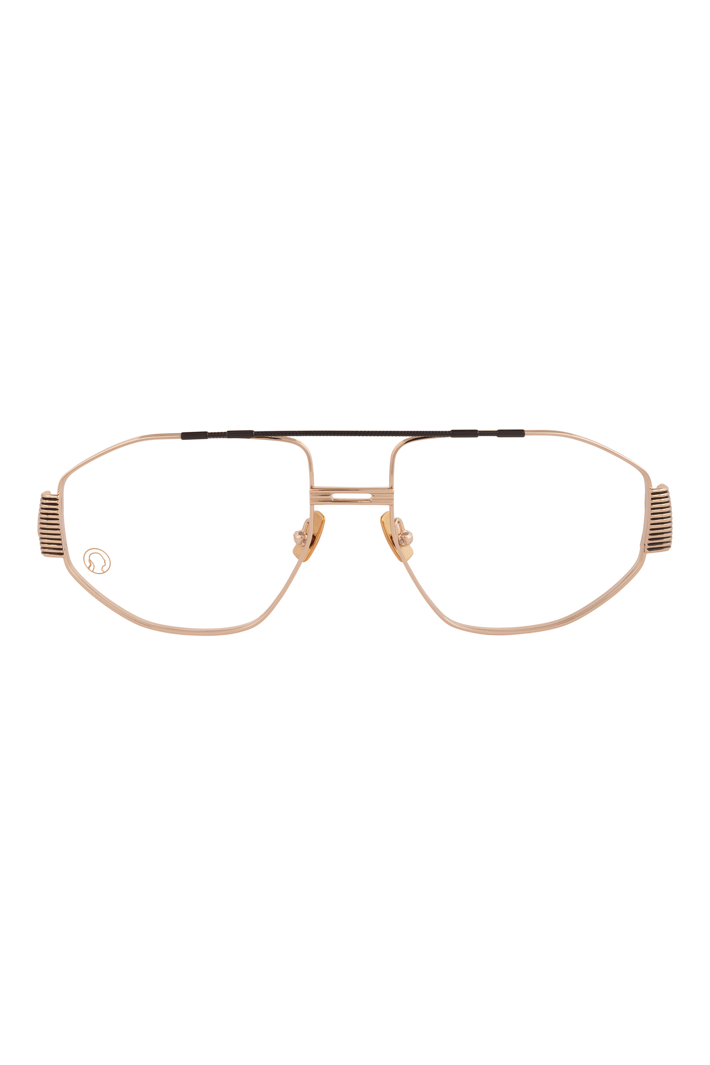 Cecil Gold Eyeglasses