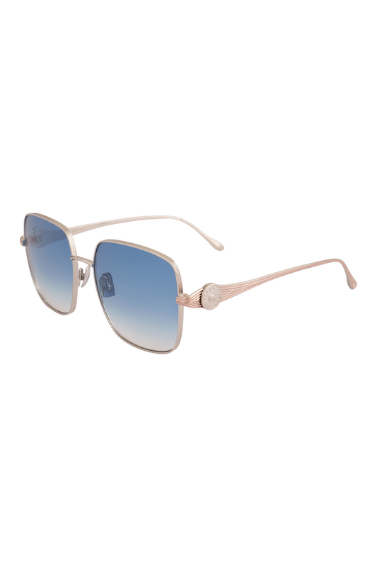 Zoe Chrome Sunglasses