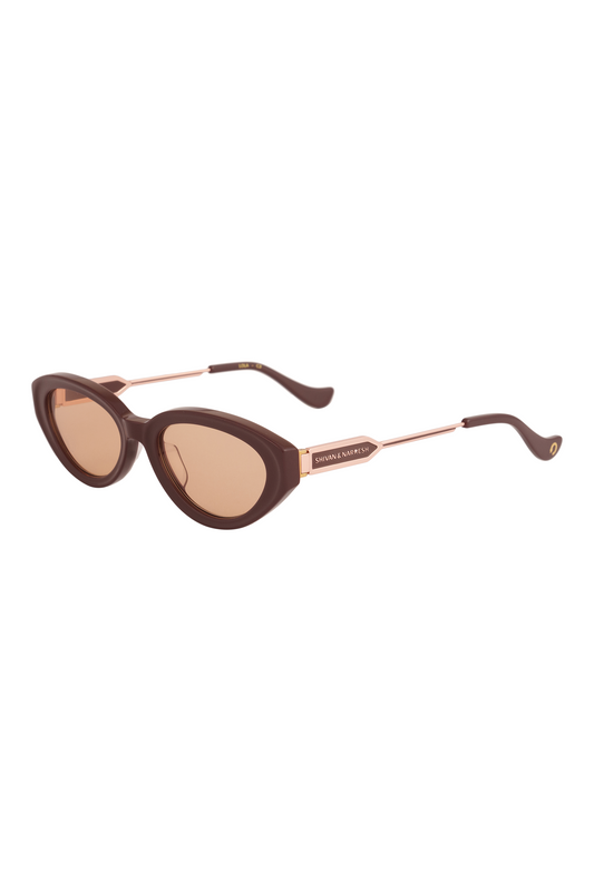 Lola Smooth Burgundy Sunglasses