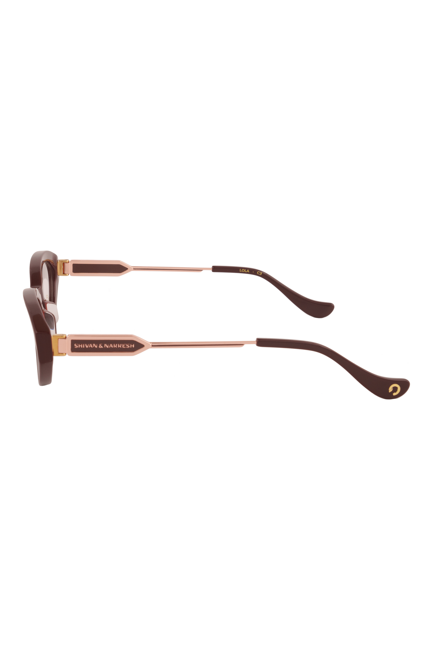 Lola Smooth Burgundy Eyeglasses