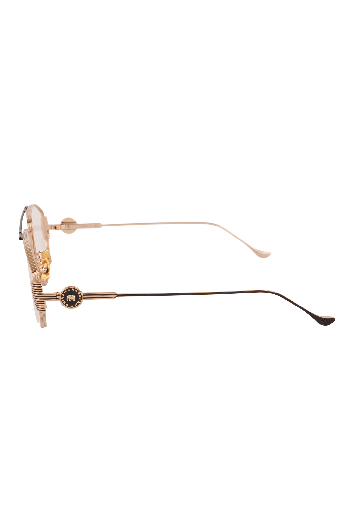 Cecil Gold Eyeglasses