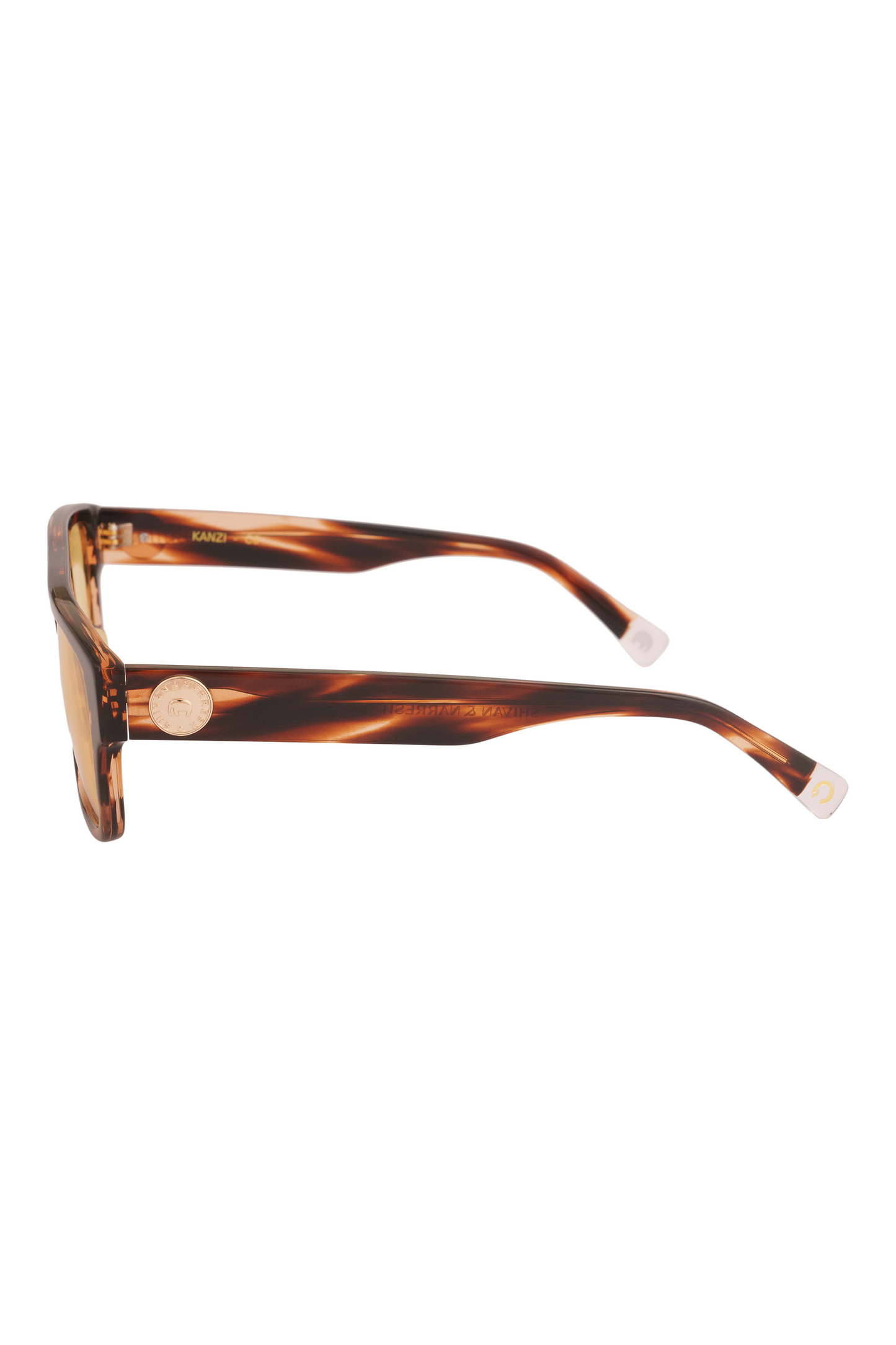 Kanzi Walnut Marble Sunglasses