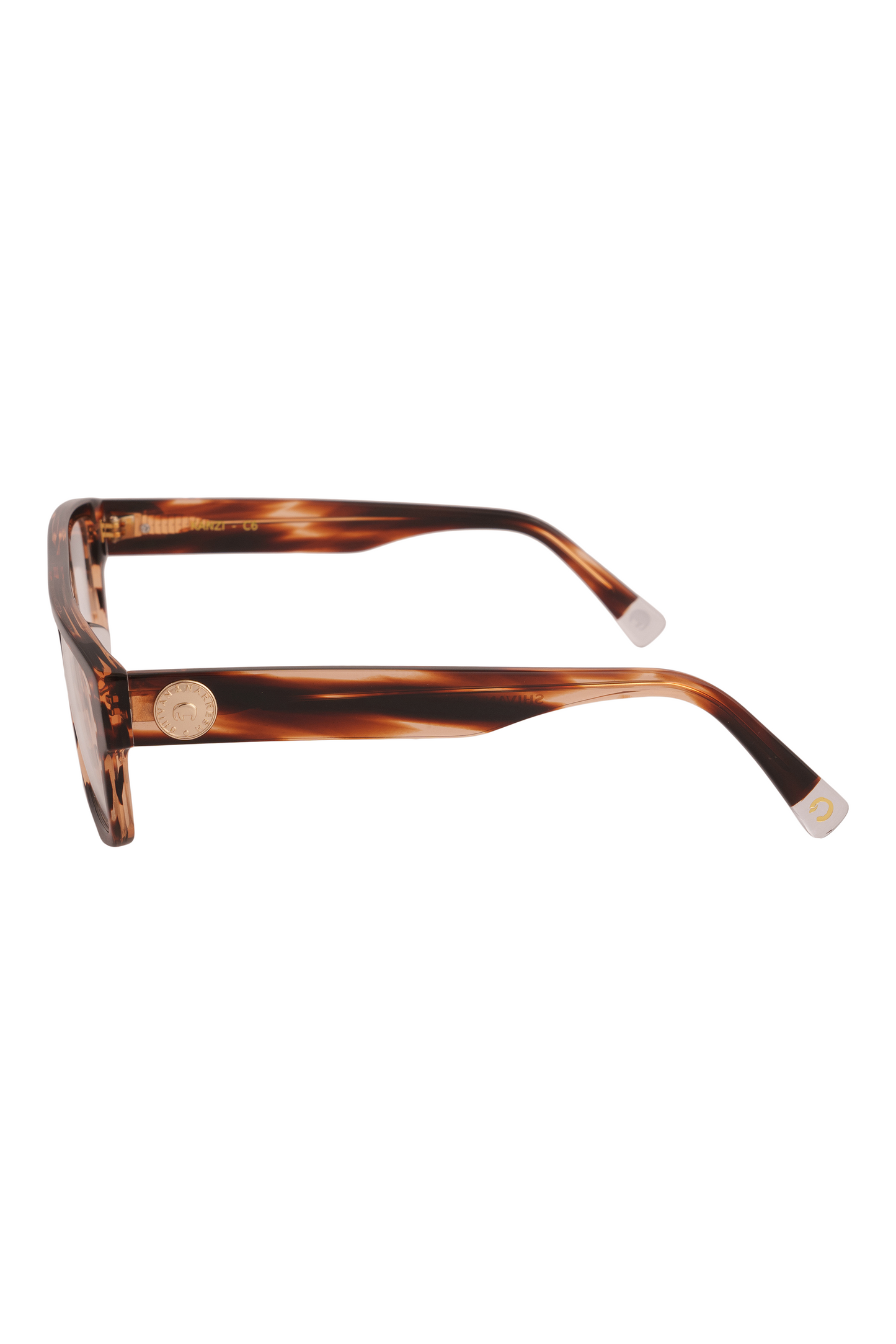 Kanzi Walnut Marble Eyeglasses