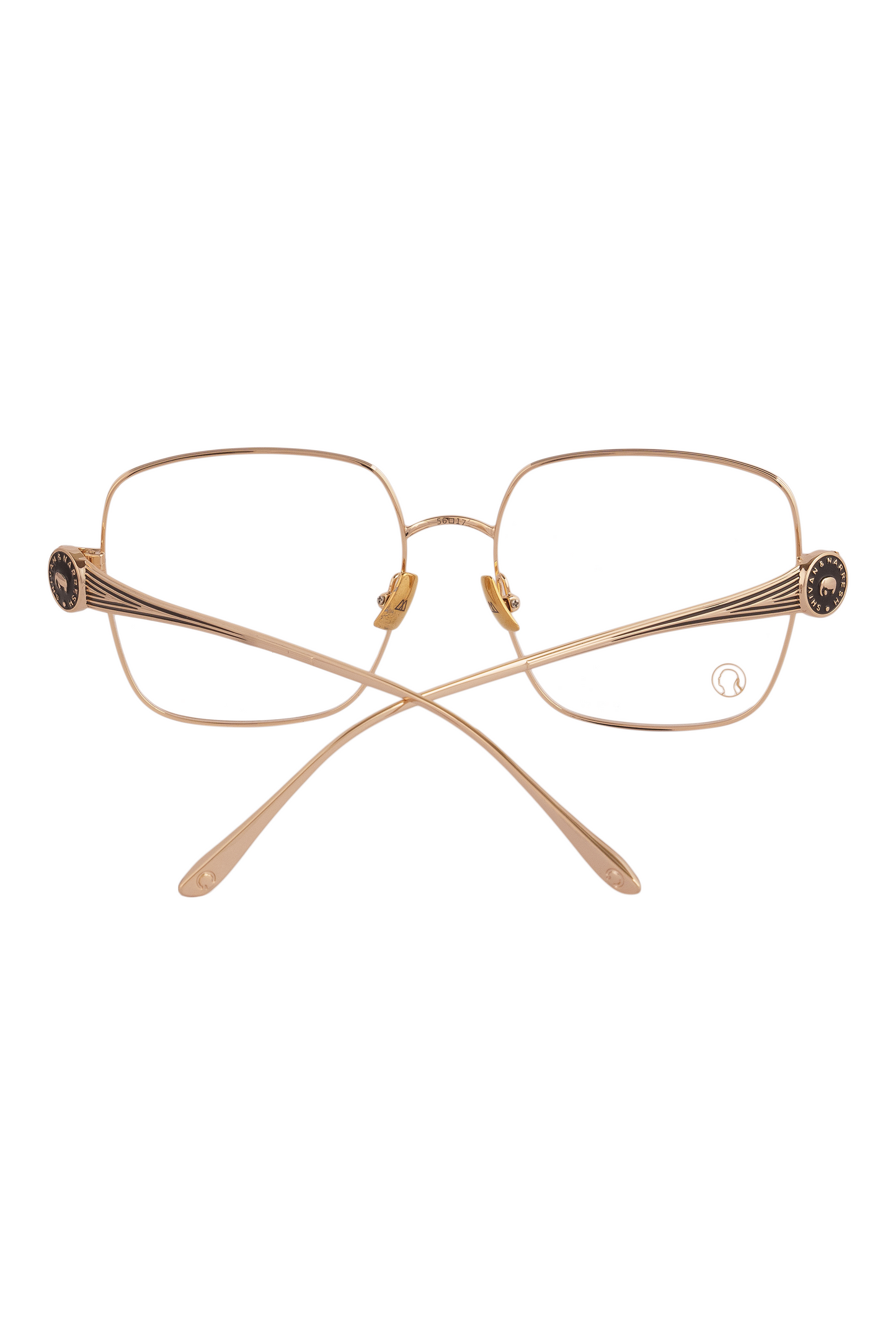 Zoe Gold Eyeglasses