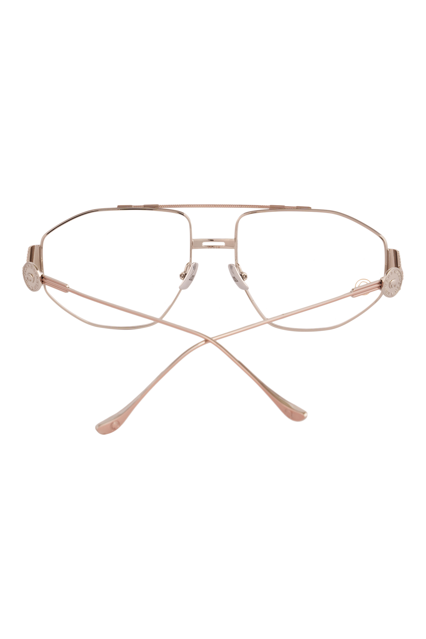 Cecil Chrome Eyeglasses