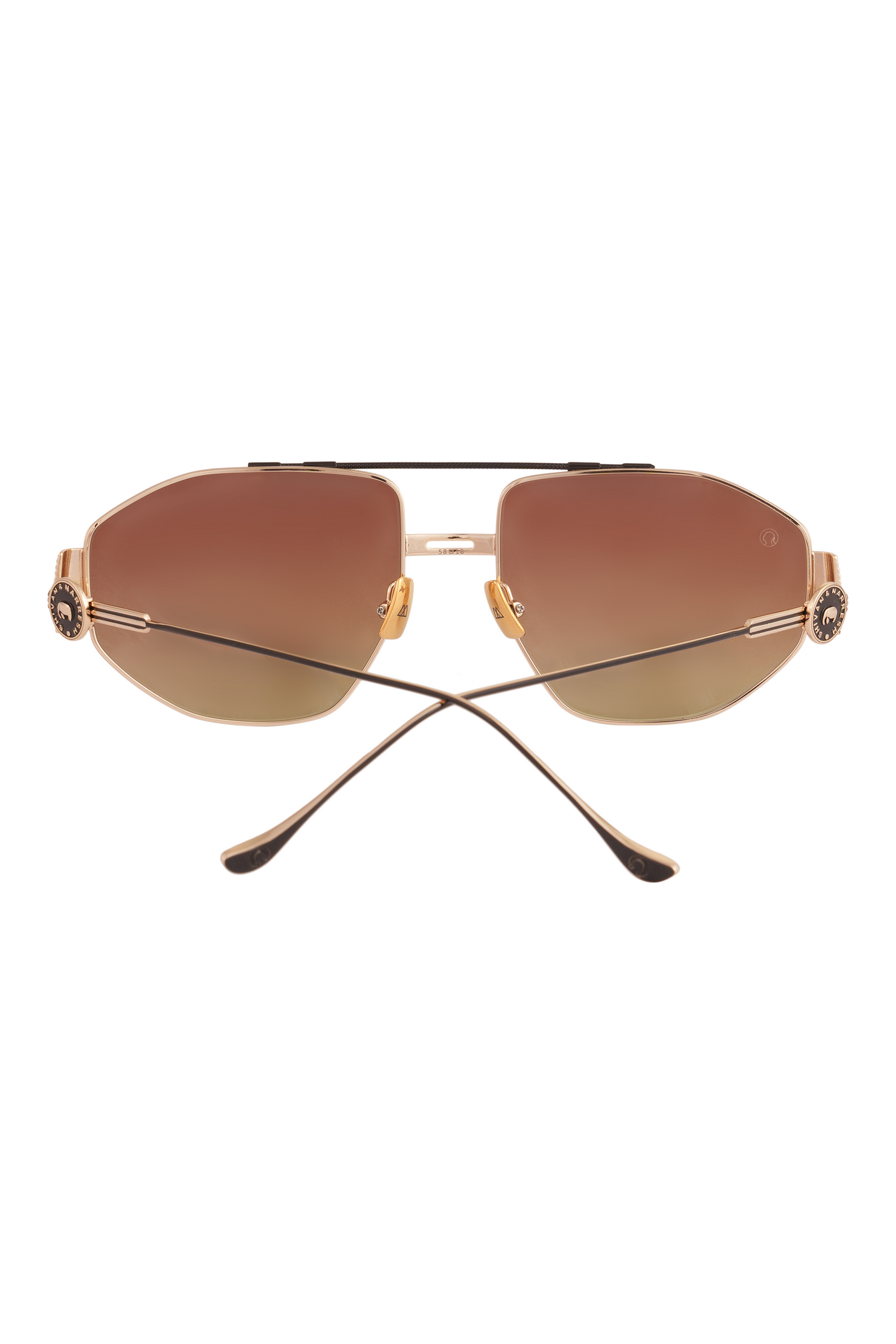 Cecil Gold Sunglasses