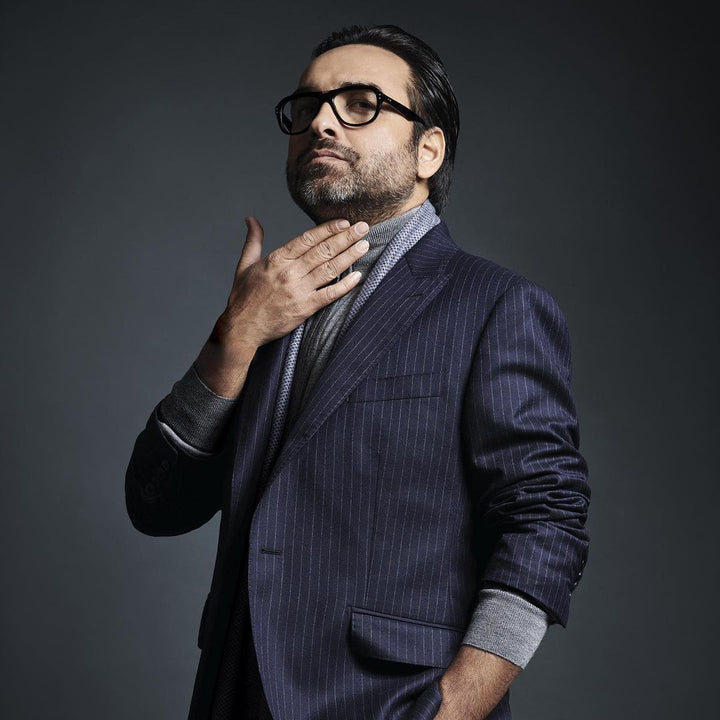 PANKAJ TRIPATHI WEARING PHILOSOPHER III Main Matt Coal Black