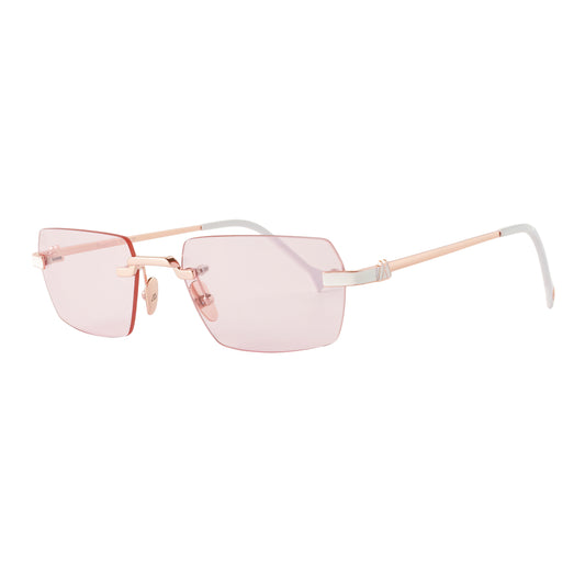 Tokyo Rose Gold Sunglasses