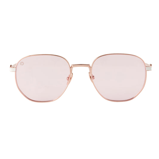 Milan Rose Gold Sunglasses