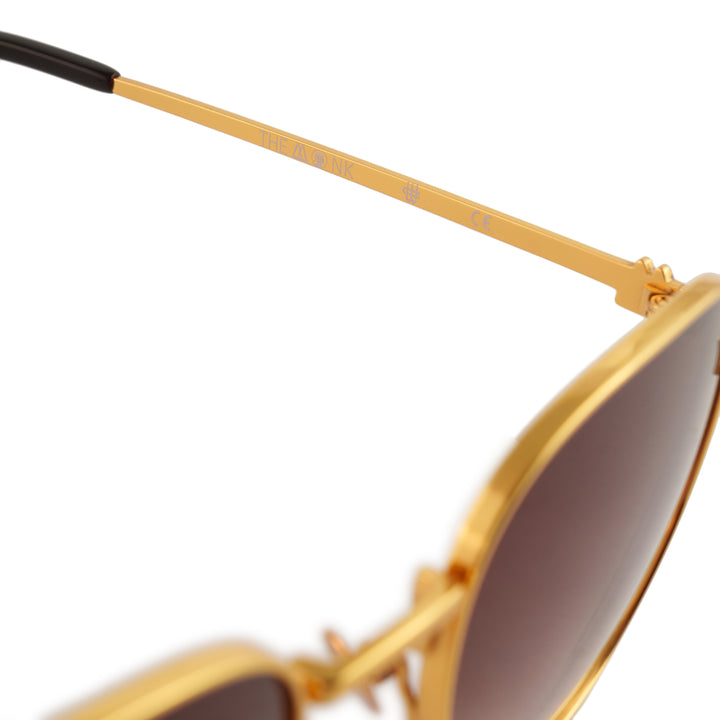 24K GOLD PLATED MILAN SUNGLASSES LIMITED EDITION