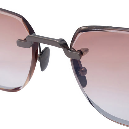 Tokyo Diamond Cut Deep Gold Sunglasses