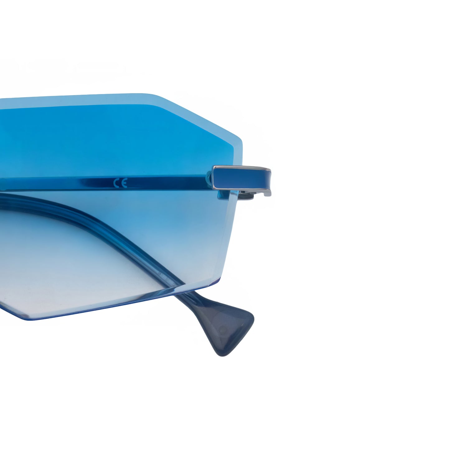 Tokyo Diamond Cut Ice Blue Sunglasses