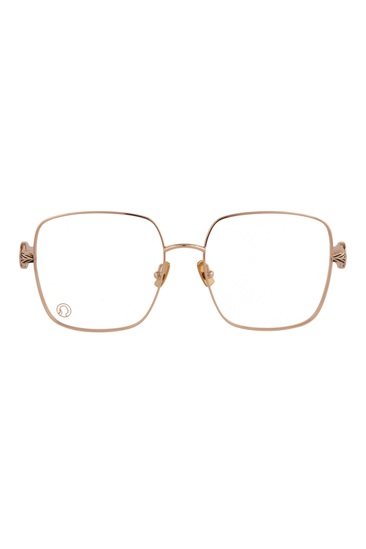 Zoe Gold Eyeglasses