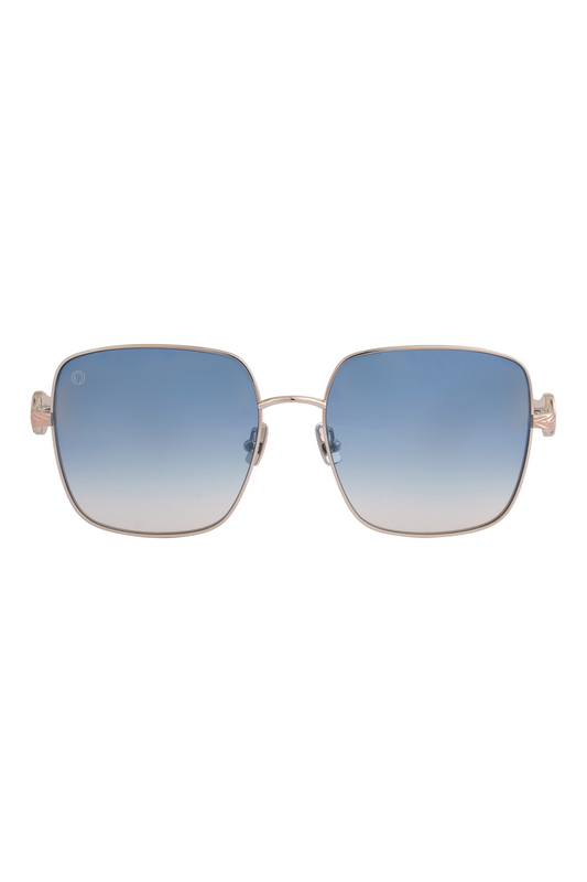 Zoe Chrome Sunglasses