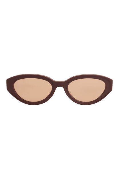 Lola Smooth Burgundy Sunglasses