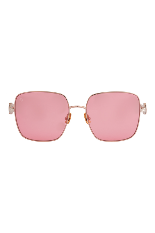 Zoe Rose Gold Sunglasses