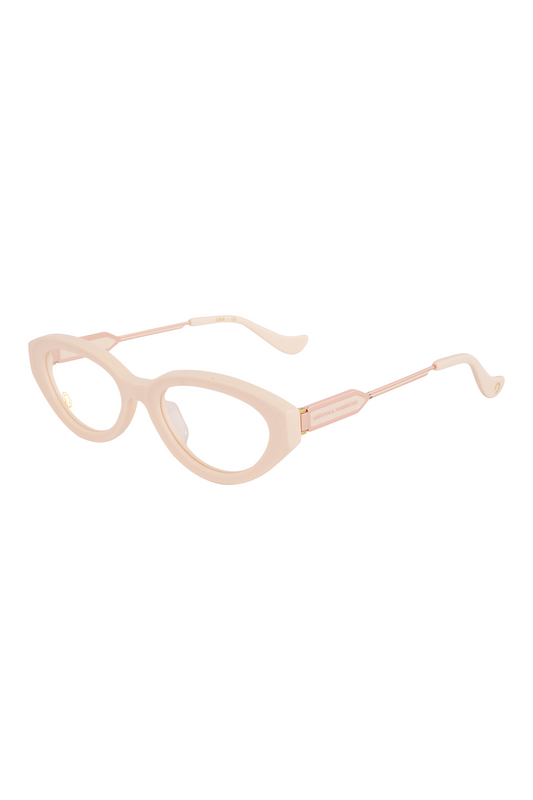 Lola Sandstone Beige Eyeglasses