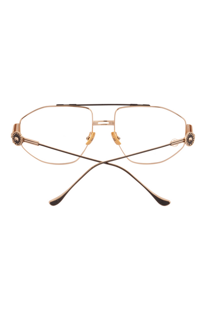 Cecil Gold Eyeglasses