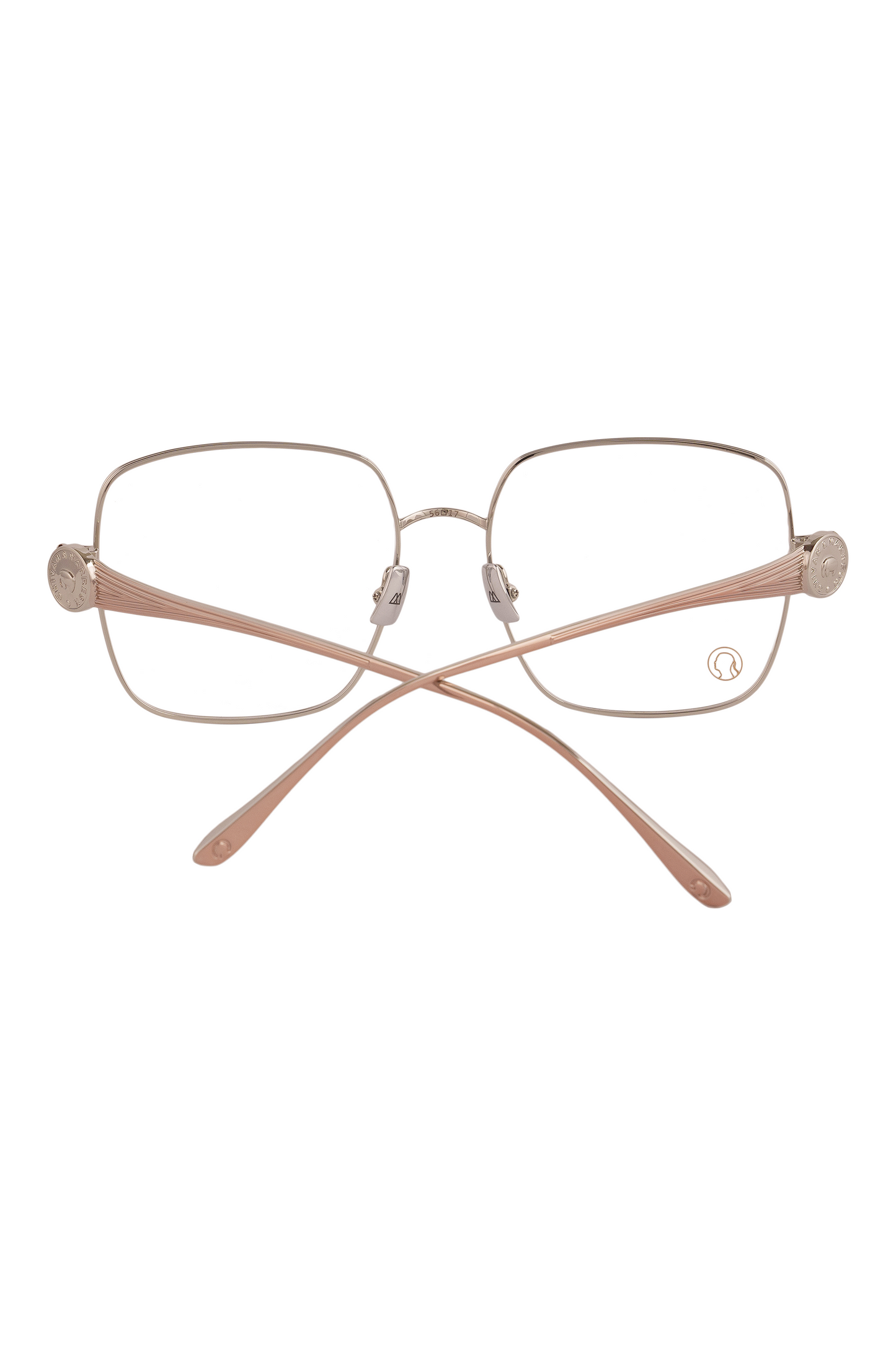 Zoe Rose Gold Eyeglasses