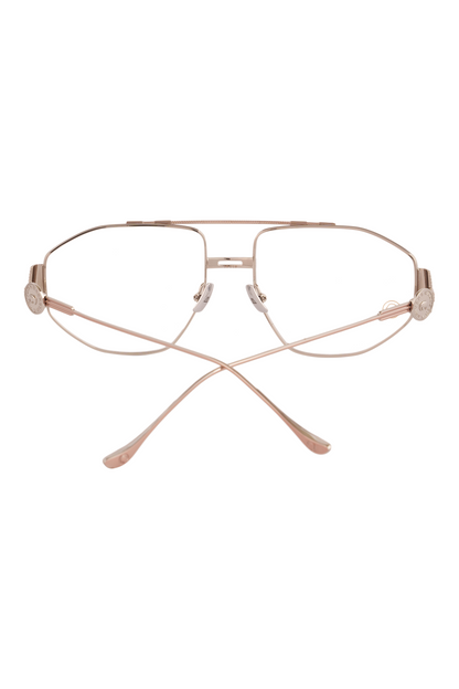 Cecil Chrome Eyeglasses