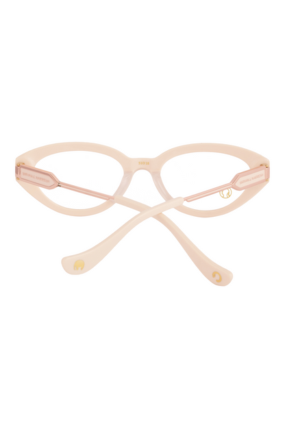 Lola Sandstone Beige Eyeglasses