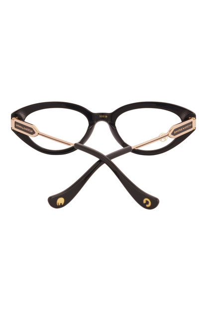 Lola Midnight Black Eyeglasses
